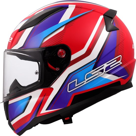 LS2 FF353 Rapid II integraal helm Flitz wit blauw rood XXL | bol