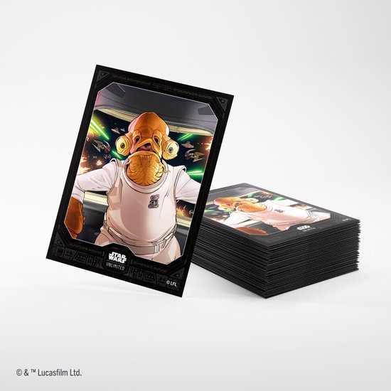 Star Wars Unlimited Art Sleeves Admiral Ackbar - Card Sleeves voor Star Wars: Unlimited - Gamegenic
