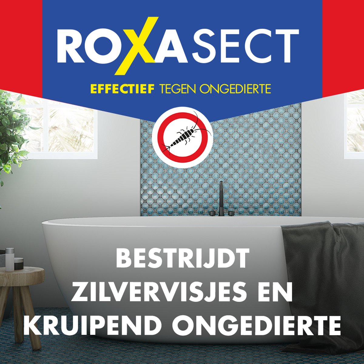 Roxasect Zilvervisjesval - Ongedierteval - Bestrijden van Zilvervisjes, Papiervisjes en Ovenvisjes - 2 stuks