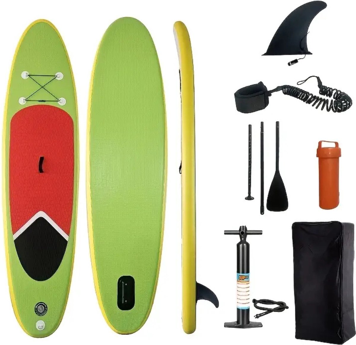 Livano Sup Board - Opblaasbaar - Supboard - Sup Boards - Paddle - Kayak - Groen - 320cm