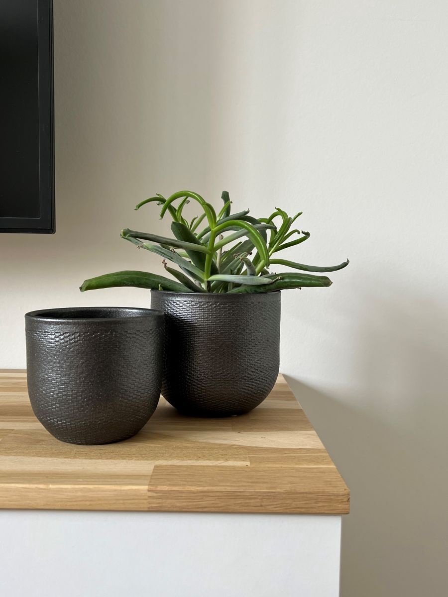 Davos Antraciet Pot D 10 x H 12