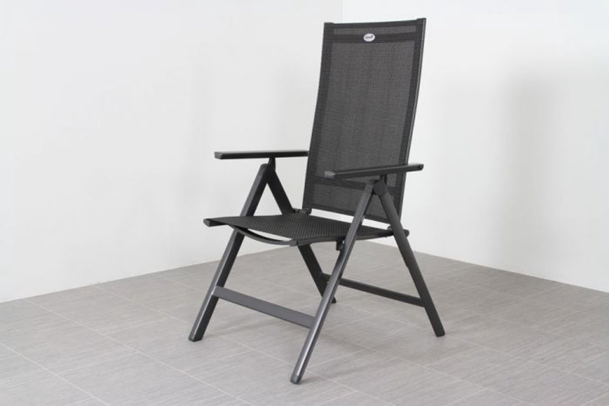 Hartman Napoli/Kings adjustable garden dining set anthracite - 220x100 cm