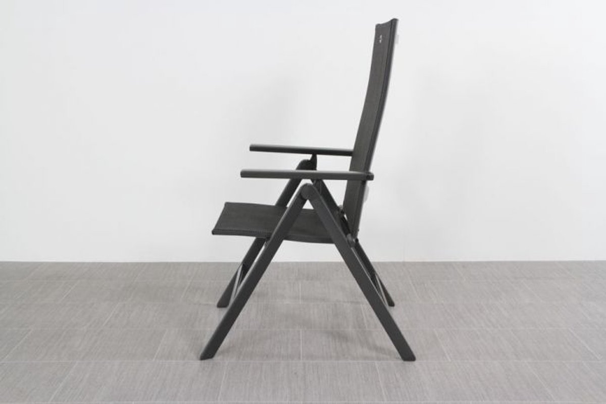 Hartman Napoli/Kings adjustable garden dining set anthracite - 220x100 cm