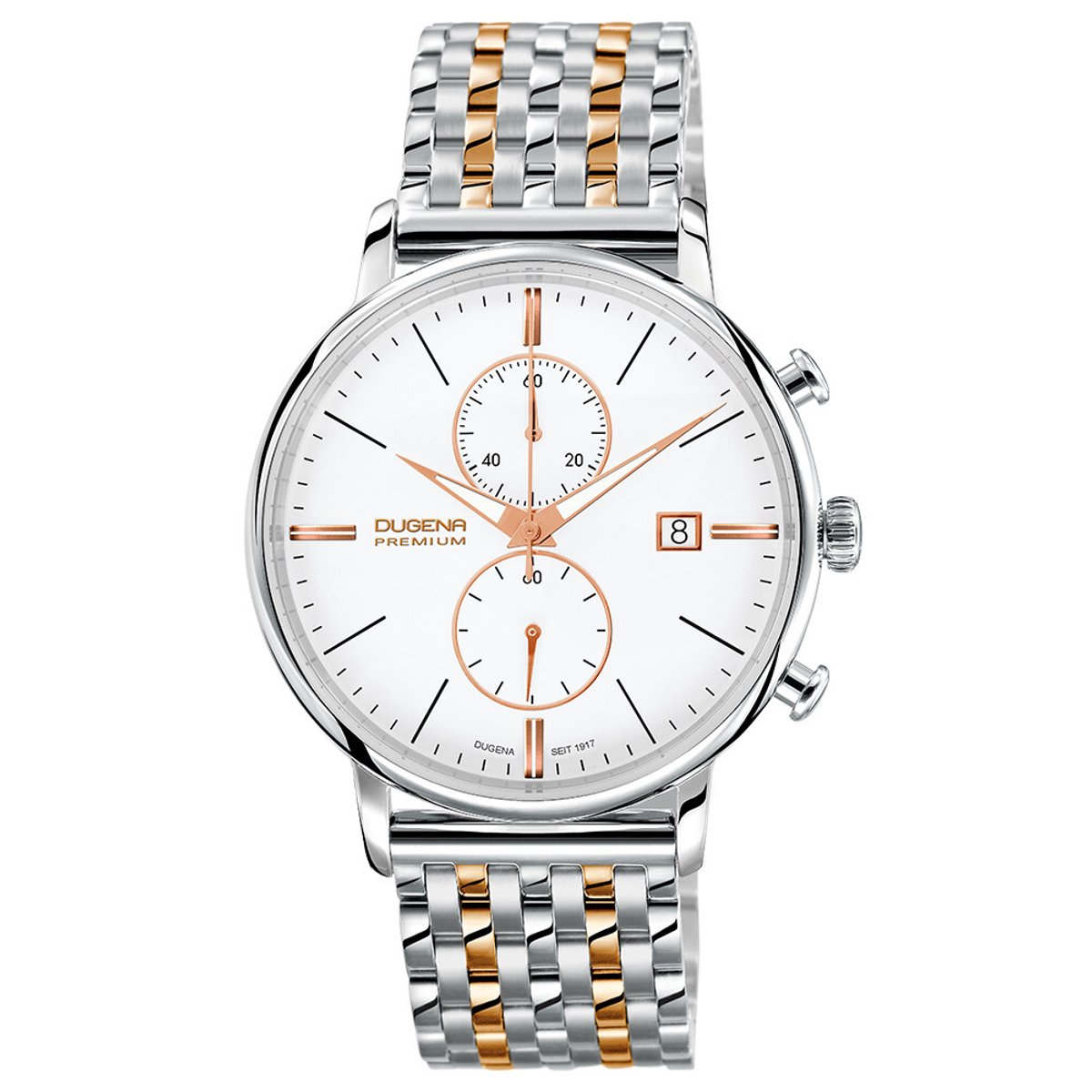 Dugena - 7090169 - Polshorloge - Heren - Quartz - Chronograaf
