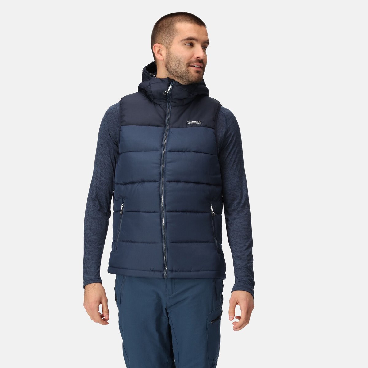 De Regatta Nevado Bodywarmer Heren Waterafstotend Geïsoleerd Marine Blauw