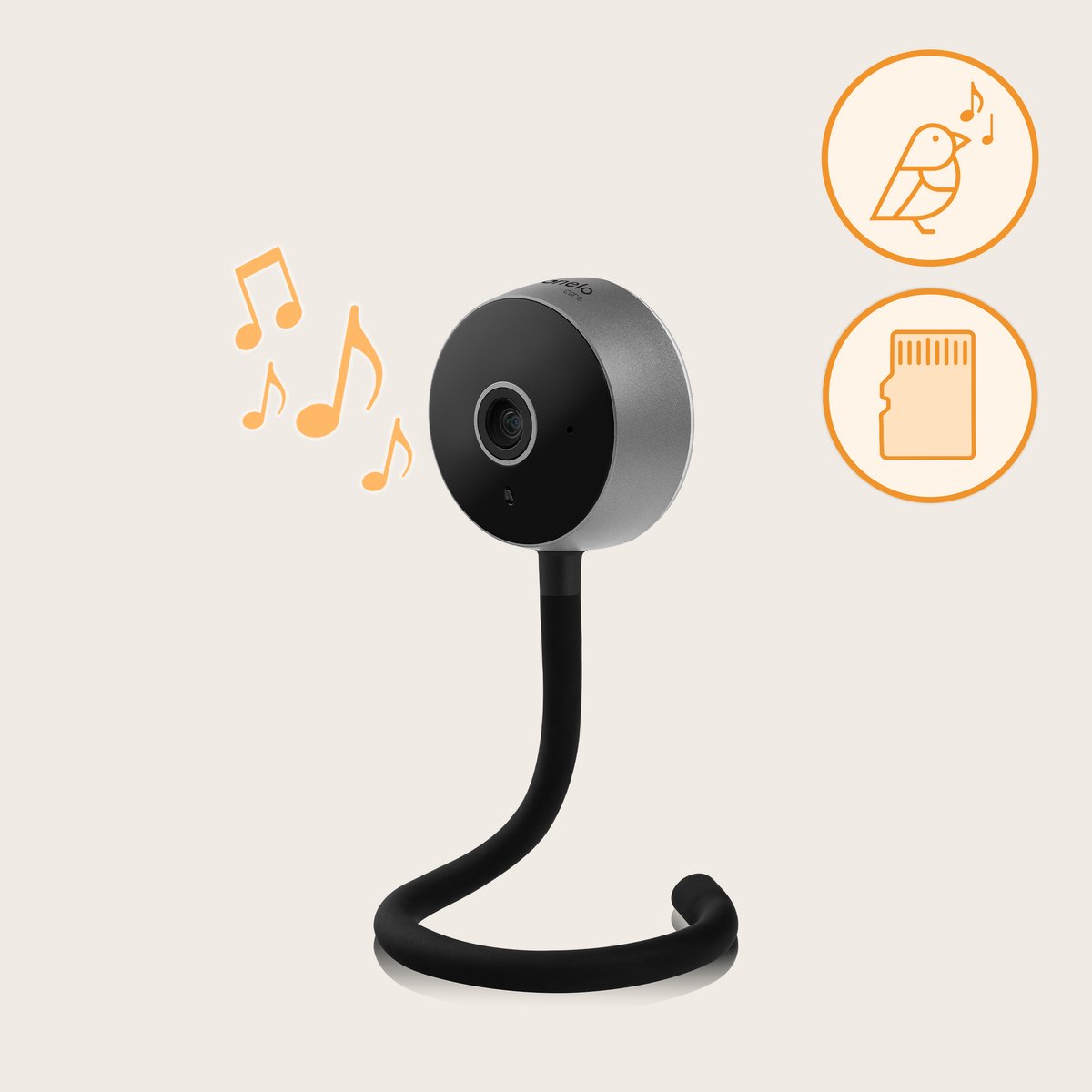Lionelo Babylline SMART Babyfoon met Camera en APP-bediening - afbeelding 3