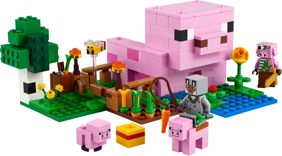 LEGO Minecraft Het huis van het biggetje - 21268 — afbeelding 11