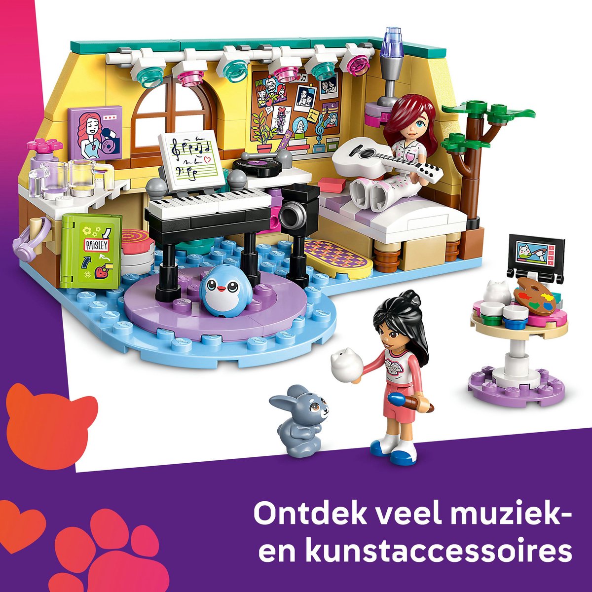 LEGO Friends Paisley's kamer Bouwpakket voor Kinderen - 42647 – foto 5