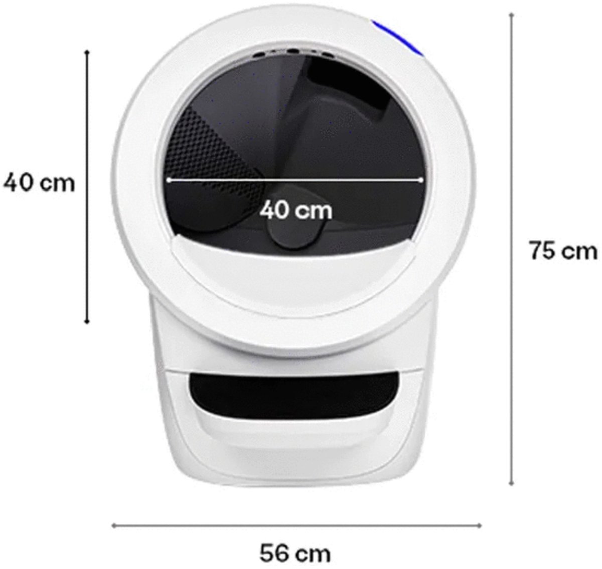 Litter-Robot 4 - Automatische zelfreinigende kattenbak met app thumbnail 3