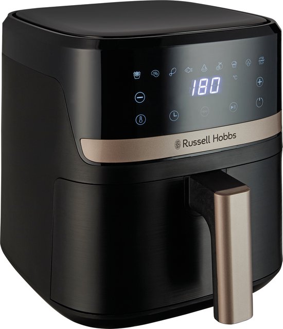 Russell Satisfry Airfryer 4.3L 1300W Zwart - Russell - €74,00