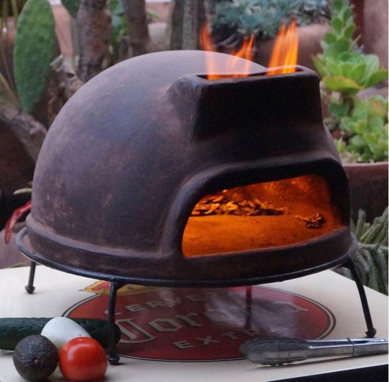 Sol-y-Yo Houtgestookte Toscaanse Stenen Pizza oven 52CM