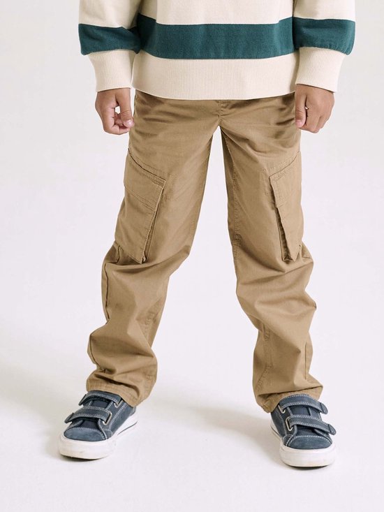 Vertbaudet Pantalon cargo droit MorphologiK garçon tour de hanches médium