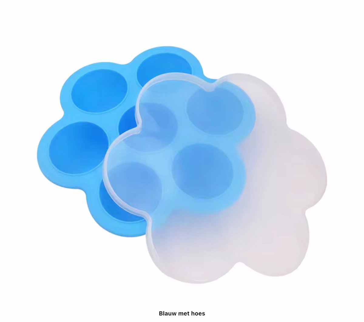 TSD goods Bewaarbakje Babyvoeding Blauw - Baby Diepvriesbakjes - Babyvoeding Accessoires - Baby IJsblokjes