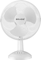 BRASQ Ventilateur de table F400 blanc Ø 30 cm