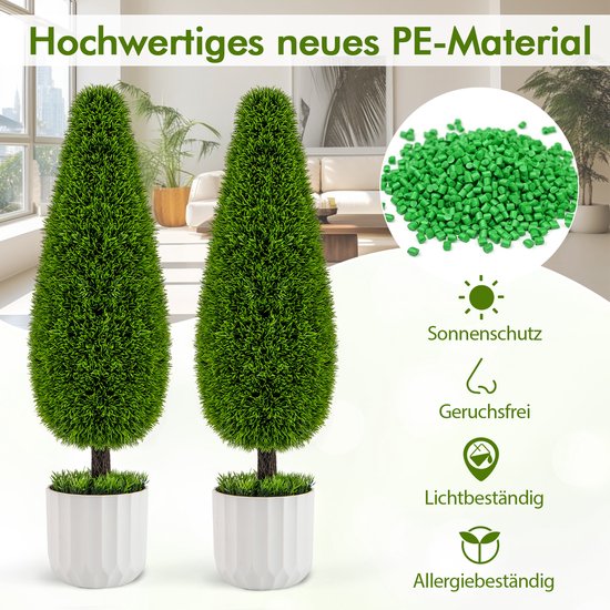 Ceder kunst boompje - WoodChoice Decorations