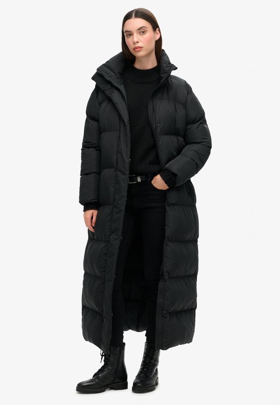 Superdry - Maxi lange pufferjas - Dames - Gewatteerde jassen