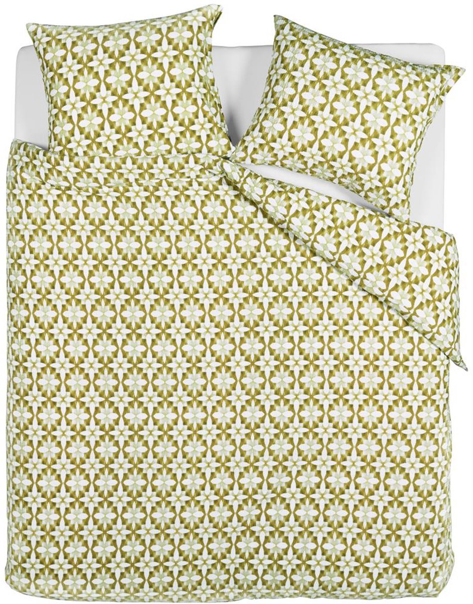 Beddinghouse Mae dekbedovertrek - Lits-Jumeaux - 240x200/220 - Groen