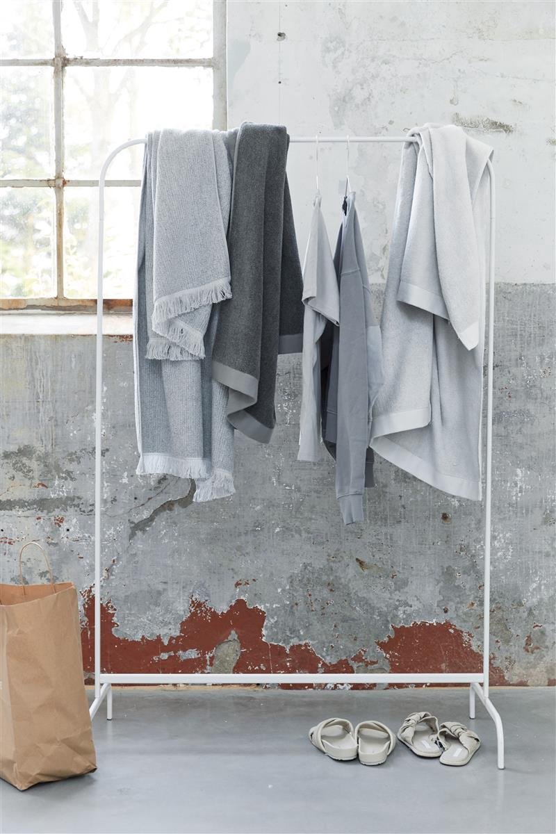 Groove - Handdoek - Set van 3 - 50x100 cm - Antraciet