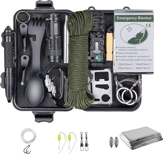 Luxe kampeer pakket - Survival - Nood - Goede kwaliteit - Outdoor