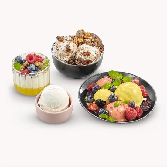 Severin EZ 7407 - IJsmachine 2-in-1 met yoghurt functie - Display - Automatische nakoelfunctie - zeer gebruiksvriendelijk van Severin — afbeelding 2