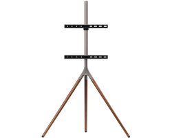 One For All WM7471 Vesa 400 Tripod TV standaard - walnoot