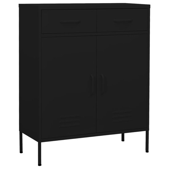 Chaduof Oranje kast 80 x 35 x 101,5 cm van staal, meubels, kasten en opbergkasten, kasten en kasten (SPU:336174