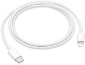 Originele Apple USB-C naar Lightning Kabel 1 Meter Wit