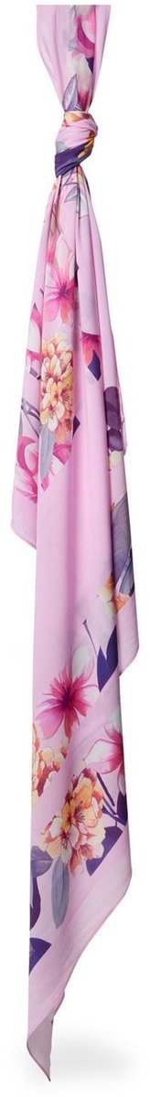 GUESS Sjaal Foulard Scarf 130X130 Orchid Roze