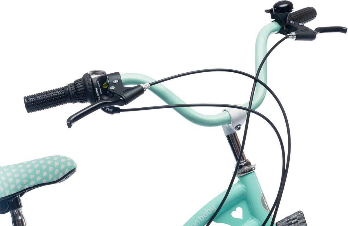 Vélo Enfant 20 Pouces Vélo Fille 20 Pouces Heart Bike Vitesses