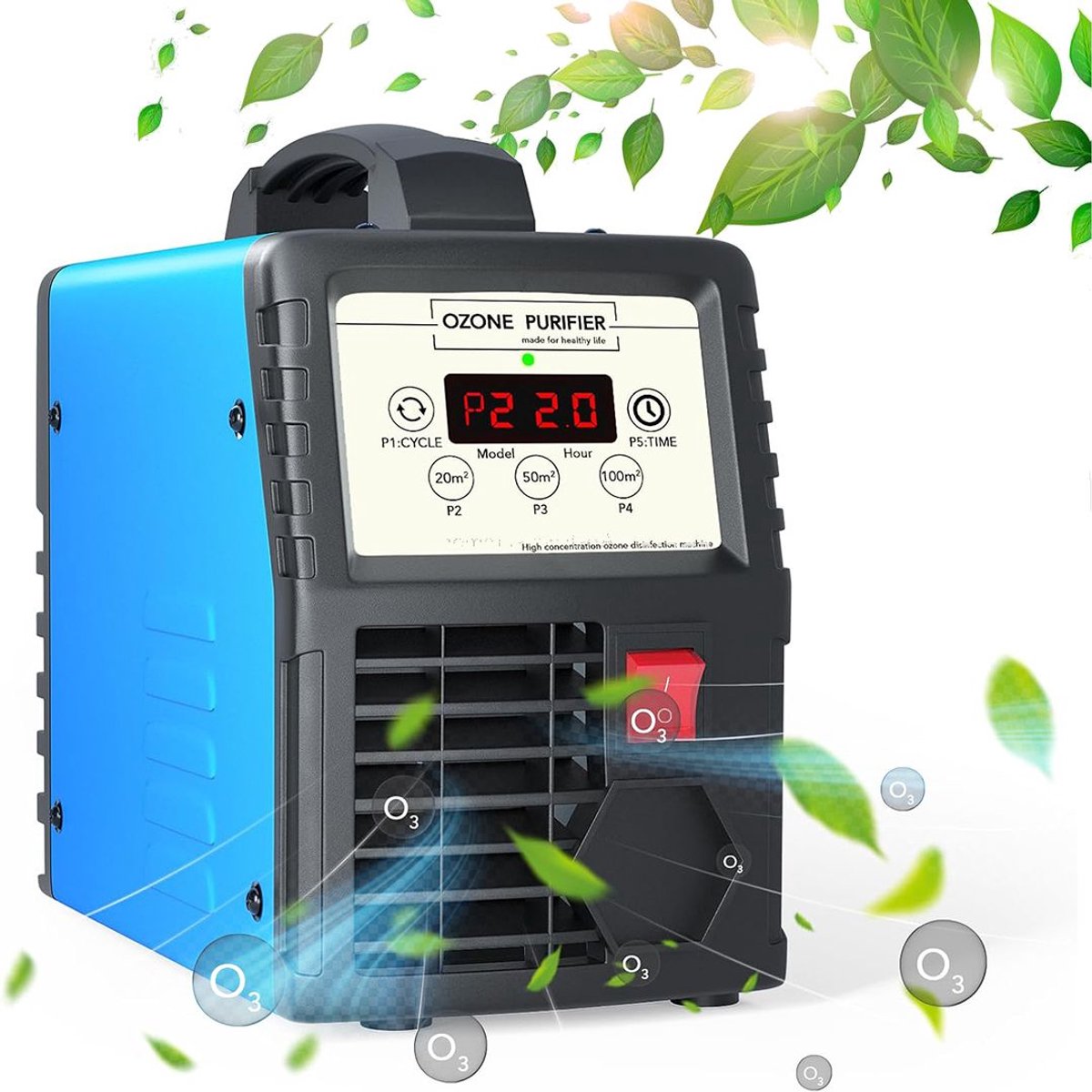 VELTRR® Ozon Generator - Ozon Apparaat - Ozongenerator - Luchtreiniger - Lucht Verschoner - Lucht Sterilisatie