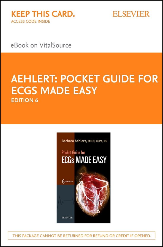 Pocket Guide for ECGs Made Easy - E-Book - cover