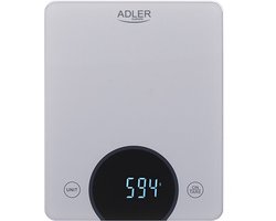 Adler AD 3173S - keukenweegschaal - Grijs - 10 kg