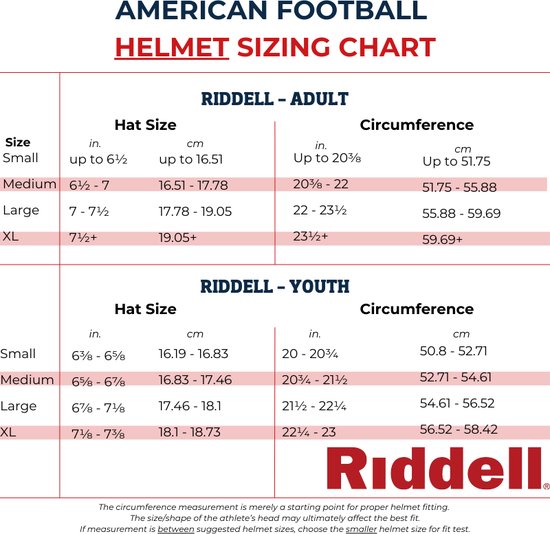 Riddell Riddell SPEED ICON Volwassenen/Varsity American Football Helm | Kleur: Maroon Maat: L