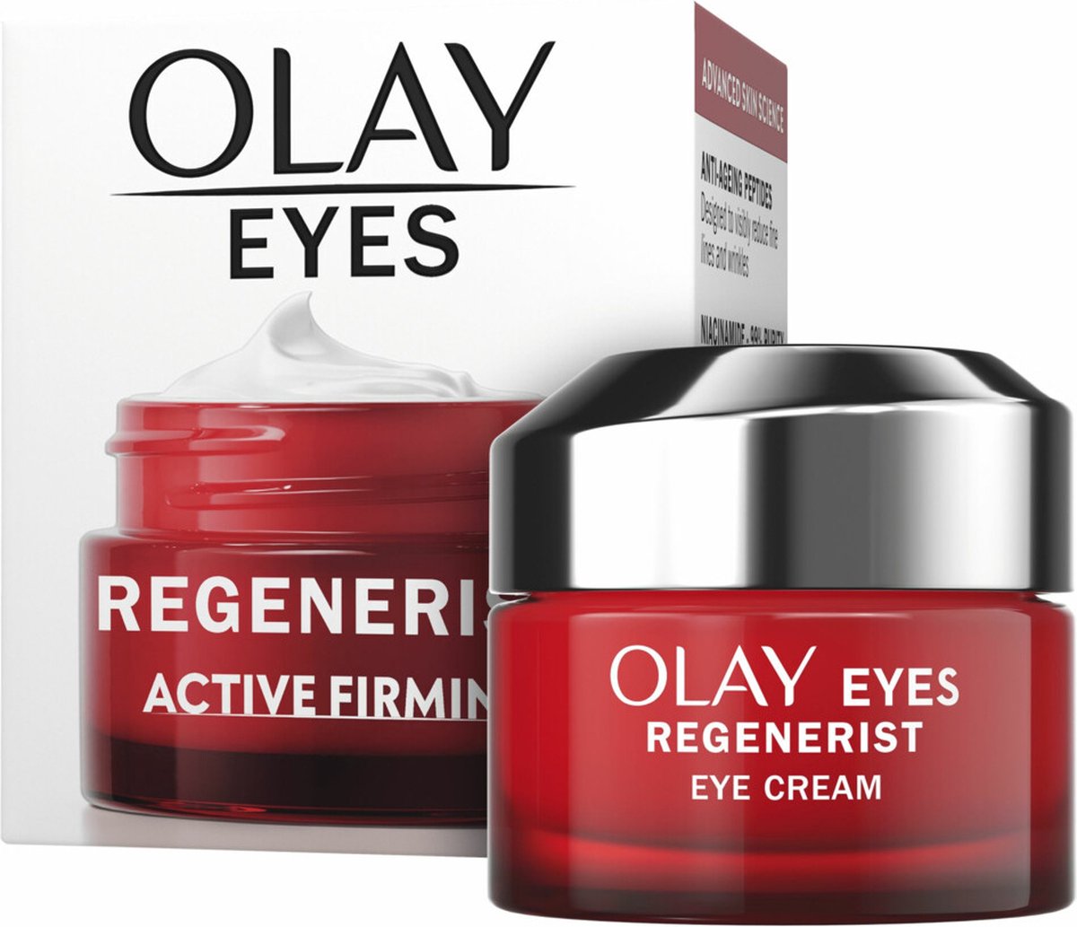 Olay Oogcrème Niacinamide + Peptiden - 4 x 15 ml - Voordeelverpakking