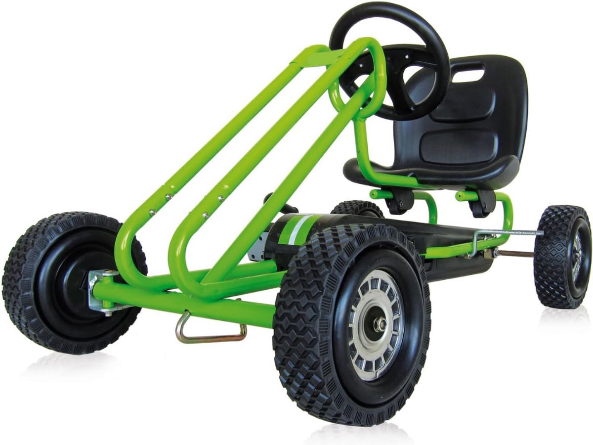 DailySupplies® Skelter voor Jongens - Go Kart voor Kinderen - Groen — afbeelding 2