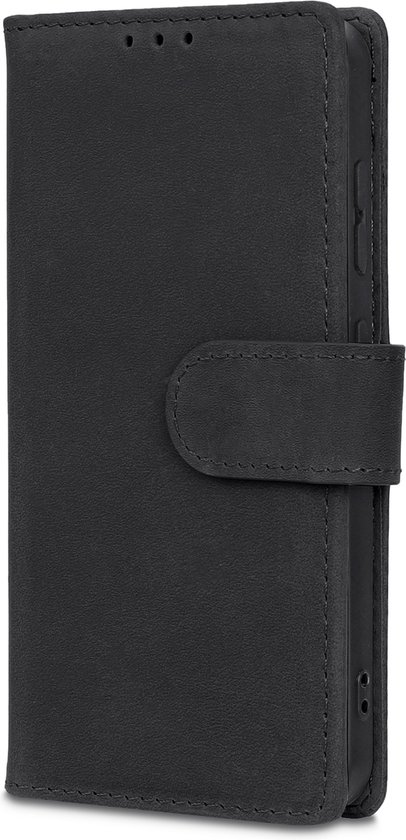 Étui Casemania pour Samsung Galaxy S25 Plus - Gris anthracite - Étui en cuir