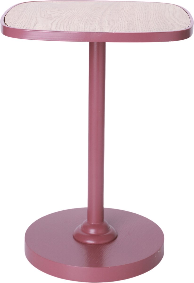 Bijzettafel Avondale roze 50cm