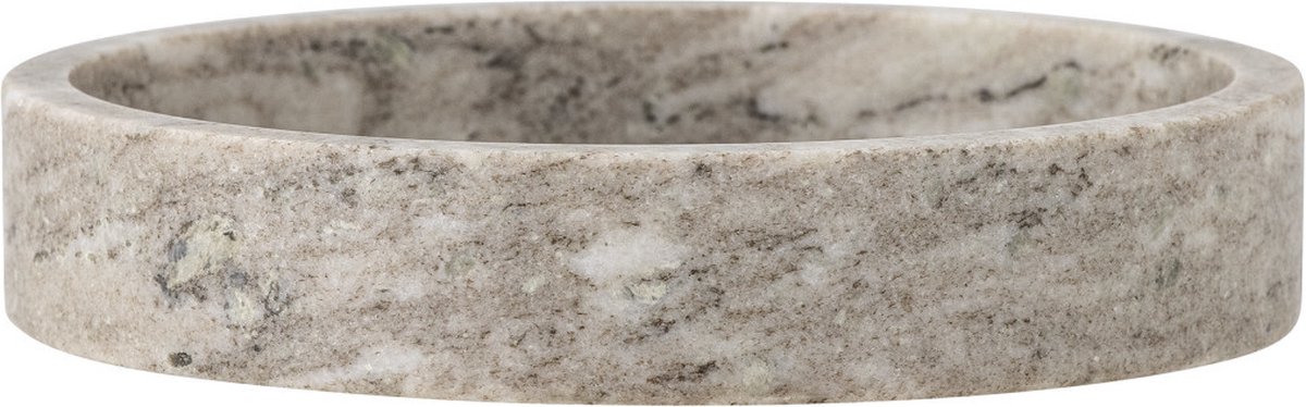 Marmeren dienblad Ivette bruin 20cm