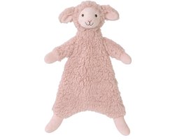 Happy Horse Lam Lotus Knuffeldoekje - Perzikroze - Baby cadeau