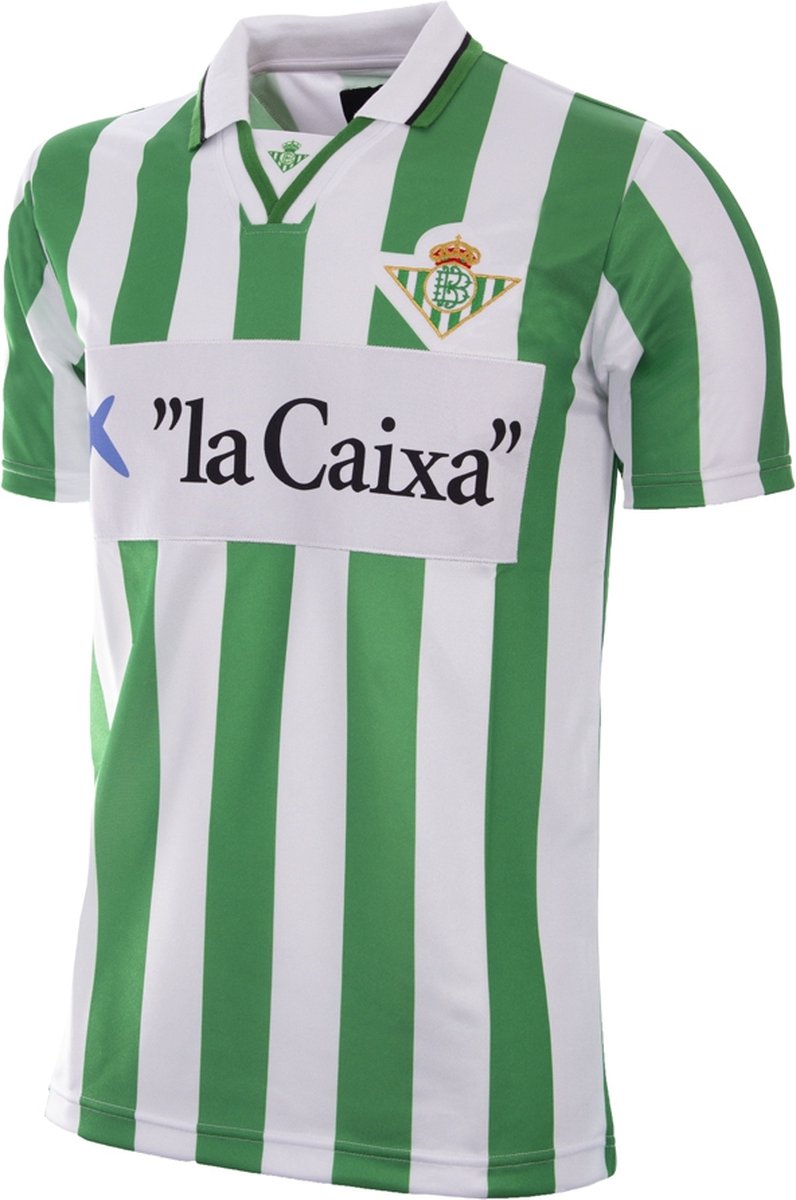 COPA - Real Betis 1995 Gordillo Retro Voetbalshirt - Heren - Groen - Wit - XL