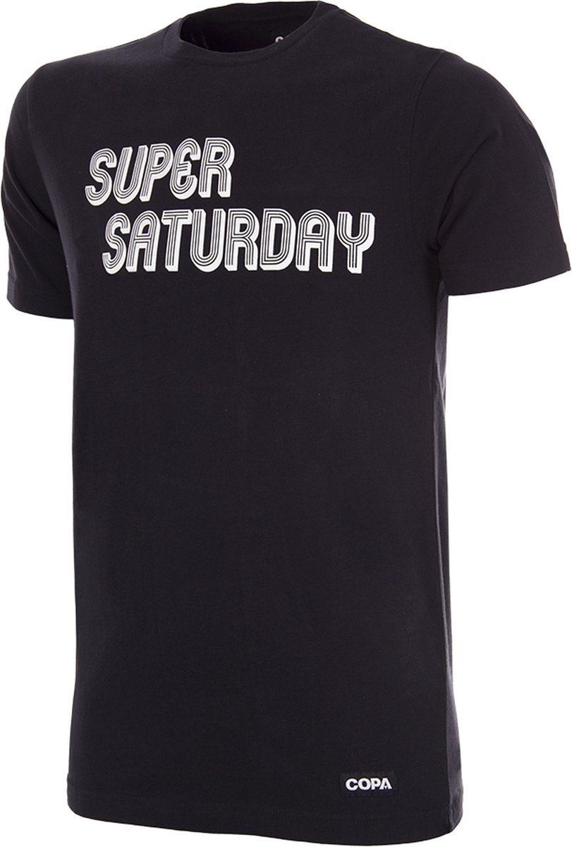 COPA - Super Saturday T-Shirt - Heren - Zwart - M