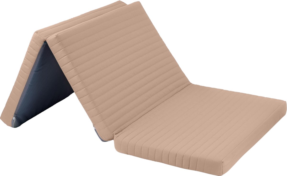 Albero Mio Stripe Nougat 60 x 120 cm Opvouwbaar Matras