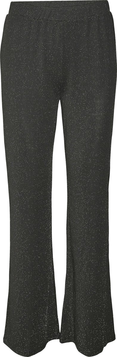 Vero Moda Broek Vmkanva Hw Pant Jrs 10296871 Black/silver Lurex Dames Maat - L