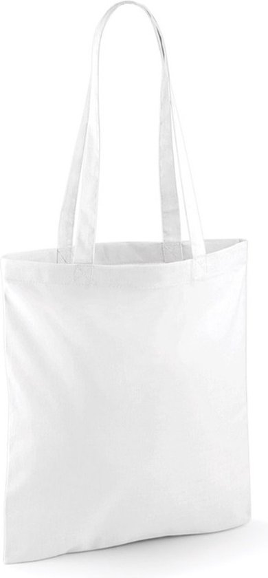 Sac en coton blanc 42 x 38 cm