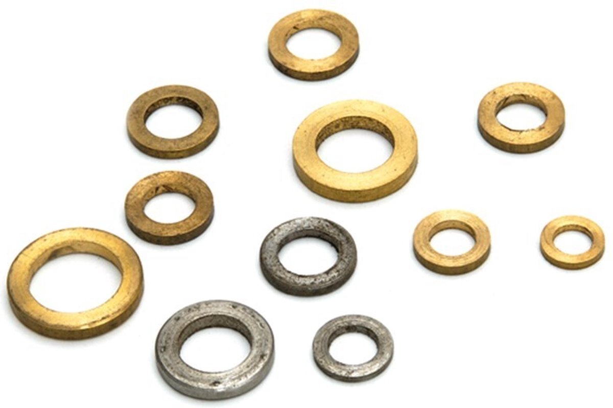 Paumellering 13x20mm Messing