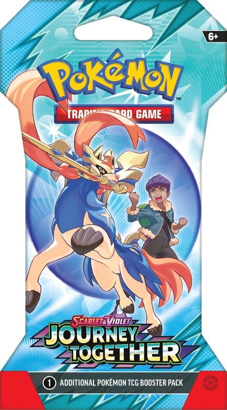 Pokémon SV09 Journey Together - Sleeved Booster - Pokémon Kaarten - Trading Cards