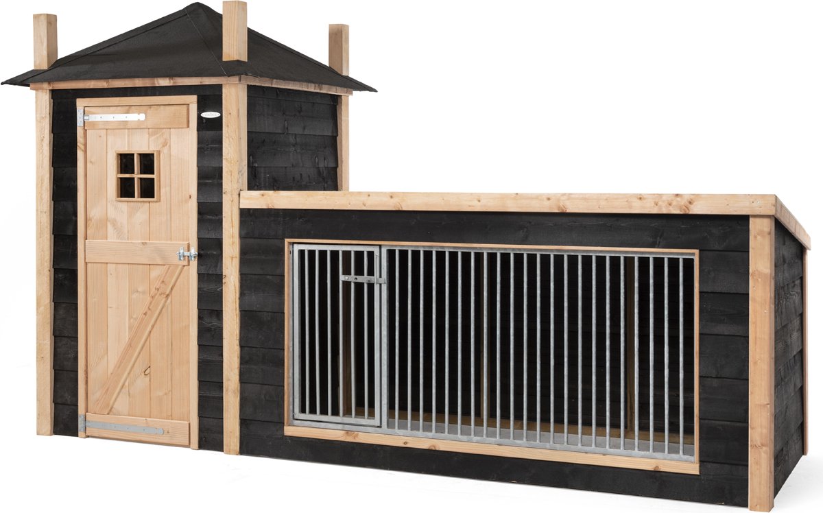 Wood Selections Hondenhok Siem - Hondenhokken en kennels - kennel - Dierenverblijf - hondenhuis- Hondenverblijf voor buiten