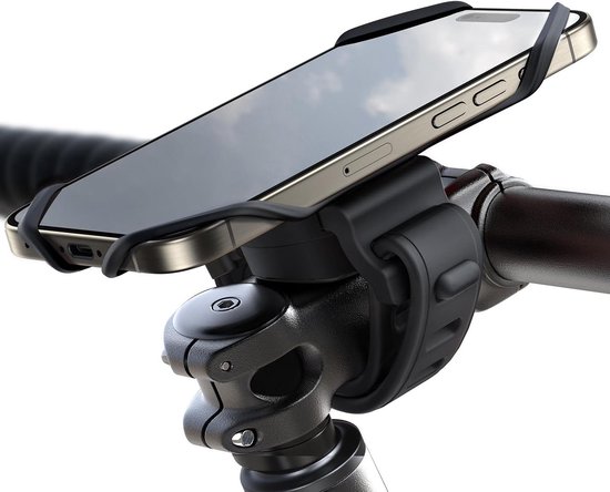Siliconen telefoonhouder voor fiets van Kikkerland bestel je