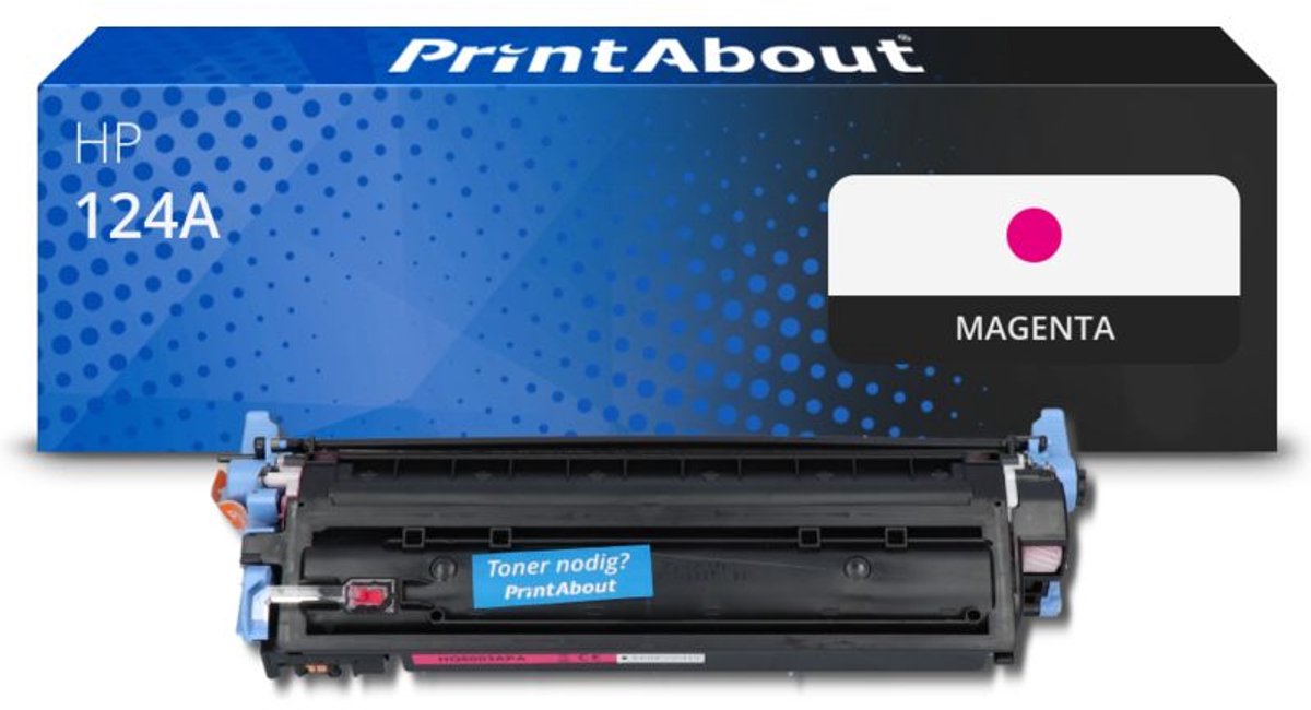 PrintAbout HP 124A (Q6003A) toner magenta