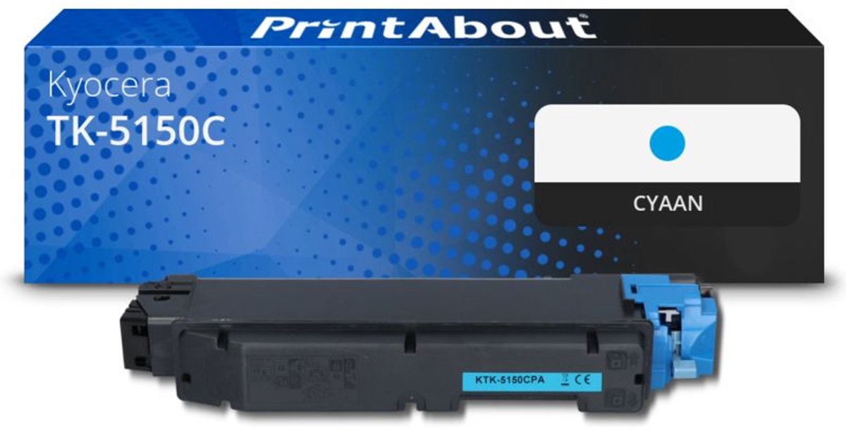 PrintAbout - Alternatief voor de PrintAbout TK-5150C / cyaan